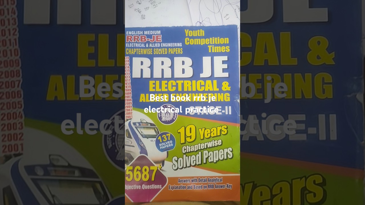 rrb je electrical best book for practice yct publications