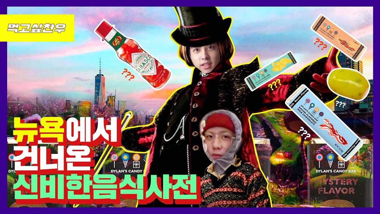 [ENG/JPN SUB] 뉴욕에서 건너온 신비한음식사전 (피자맛초콜릿&코딱지맛젤리 등)