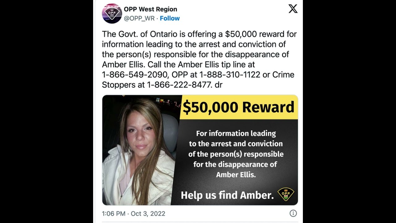 Ontario Cold Cases - The Podcast: Missing Person special on Amber Ellis