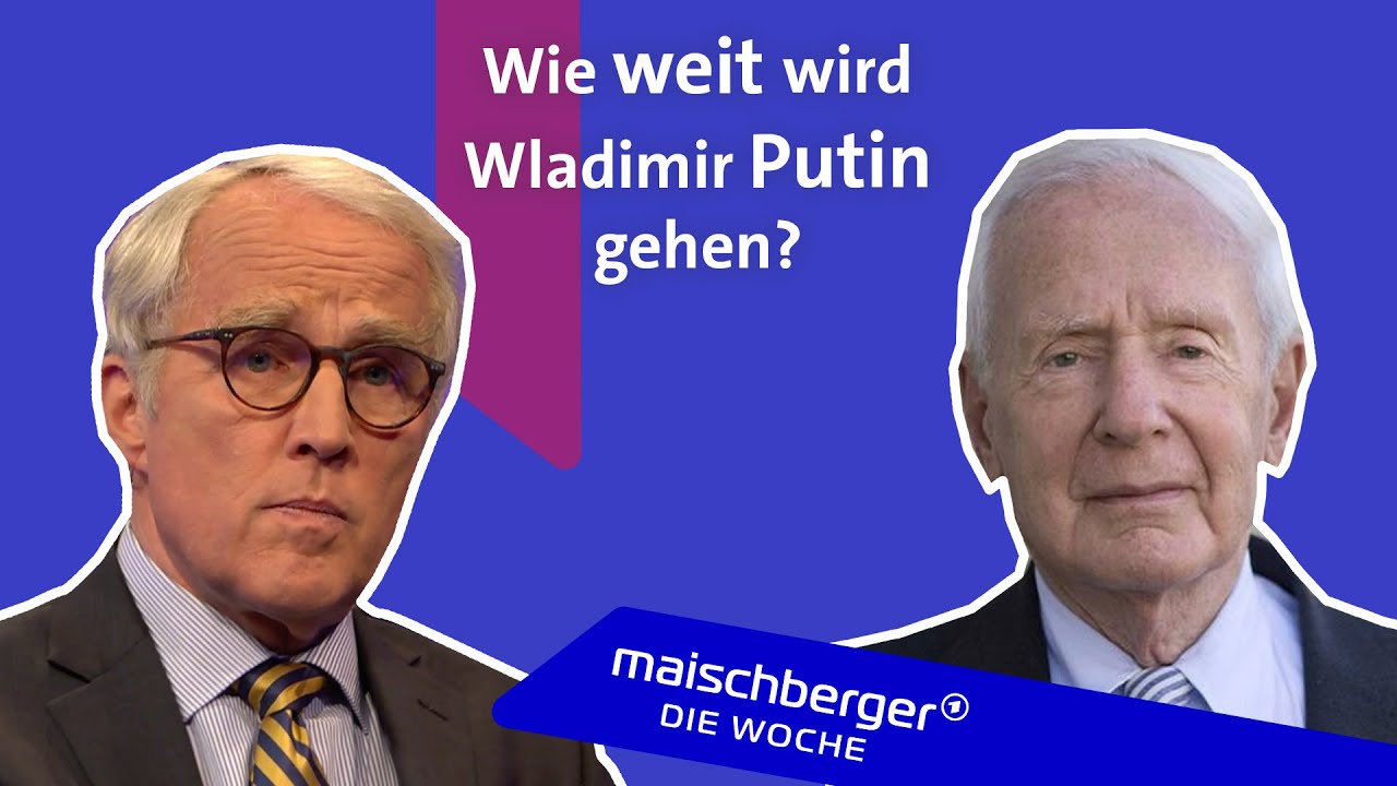 Sondersendung Ukraine-Krieg: Klaus von Dohnanyi und Rüdiger von Fritsch | „maischberger. die woche“