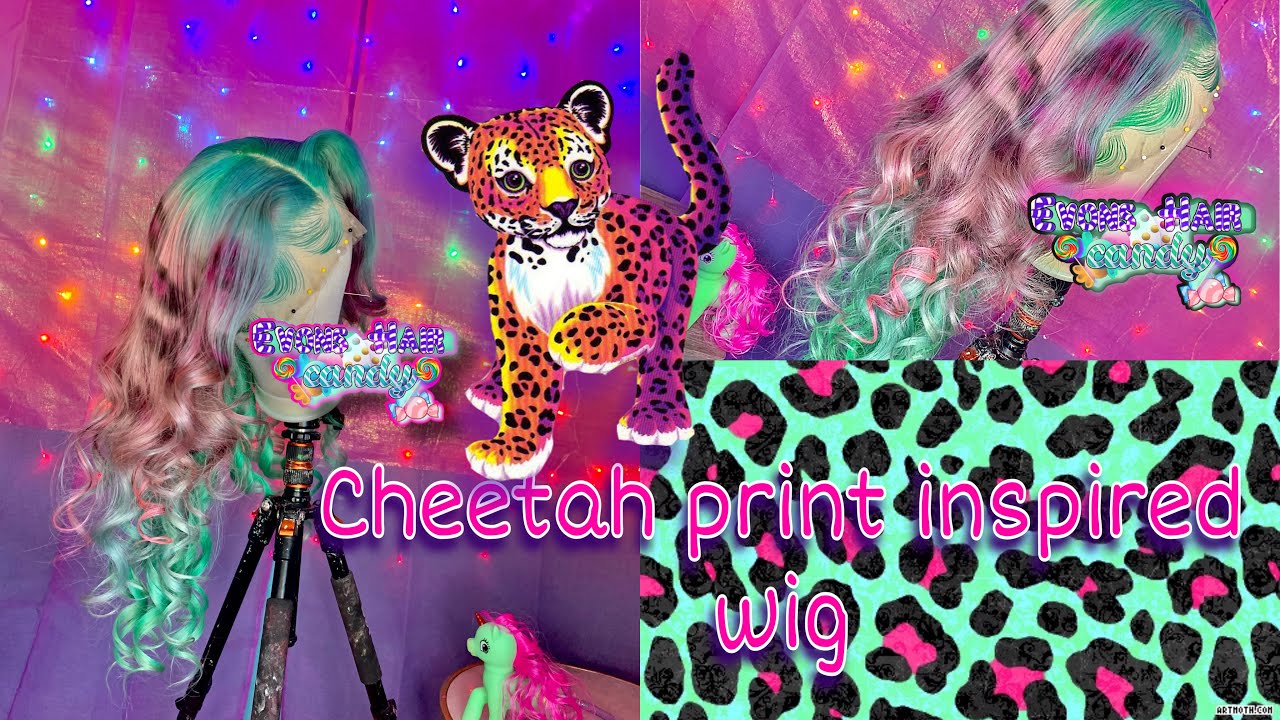 Cheetah Print Inspired Wig