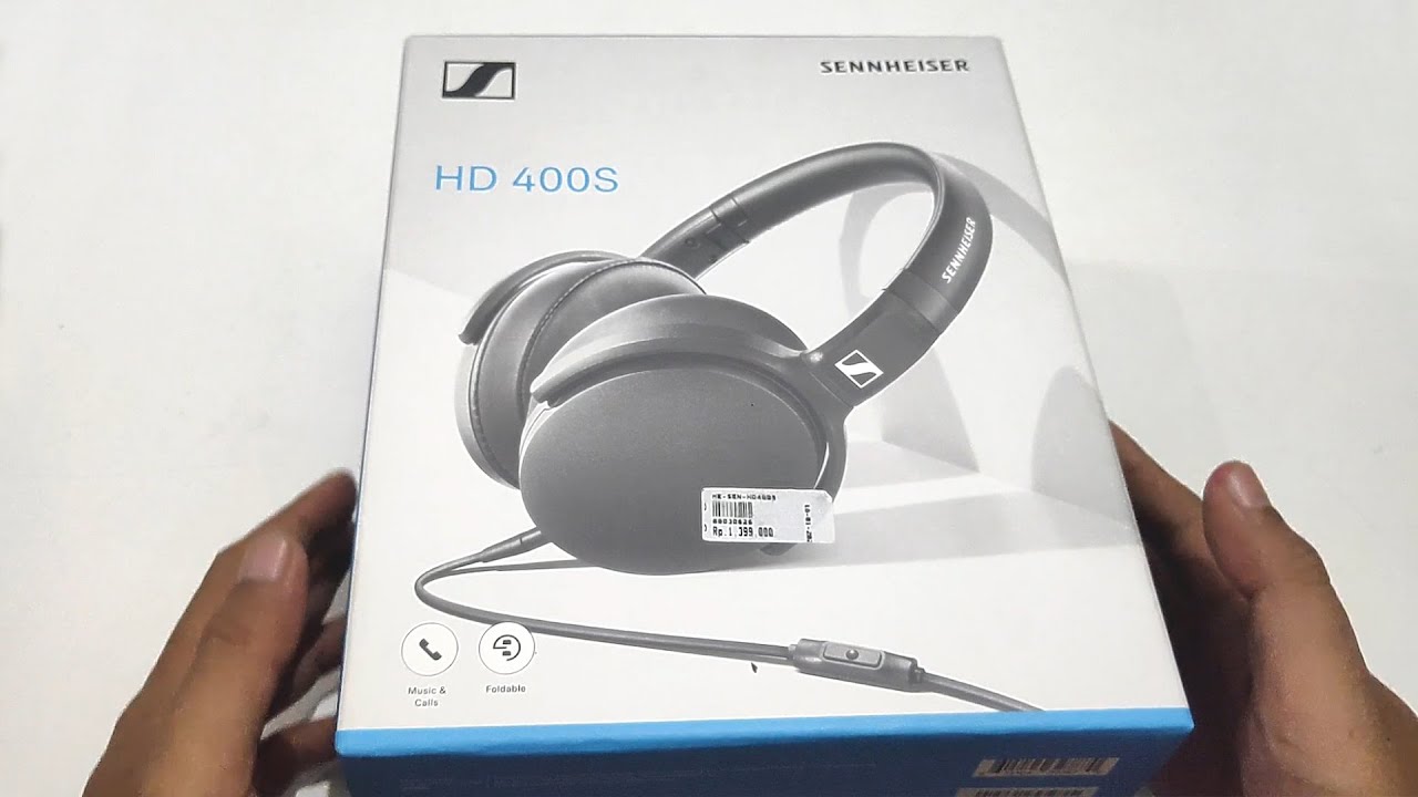 Распаковка ● Наушники Sennheiser HD 400S.