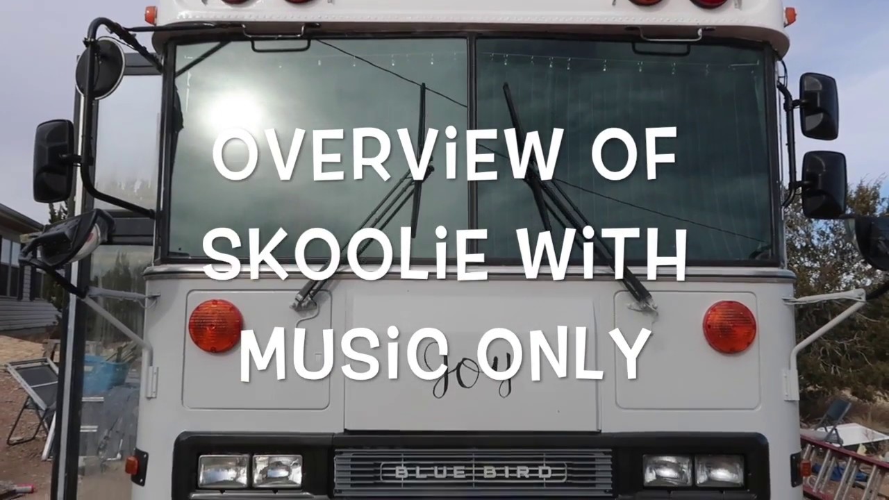 School Bus Conversion to motor home #92 Overview of inside of Motor Coach (Music only)
