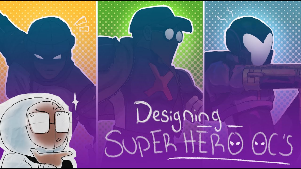Designing Teenage Superhero Ocs Because I Never Got To Be One Pt. 1 (Speedpaint and Commentary)