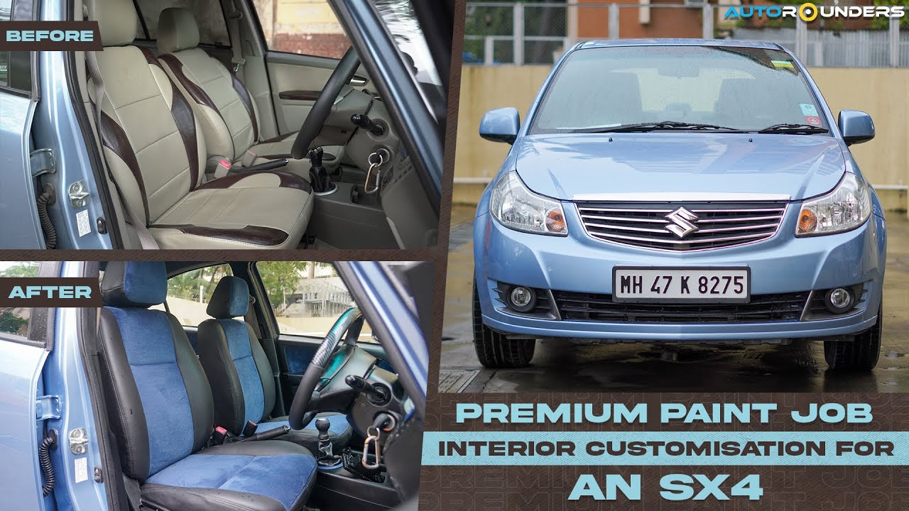 Premium exterior restoration with paint job for an SX4 and Mercedes