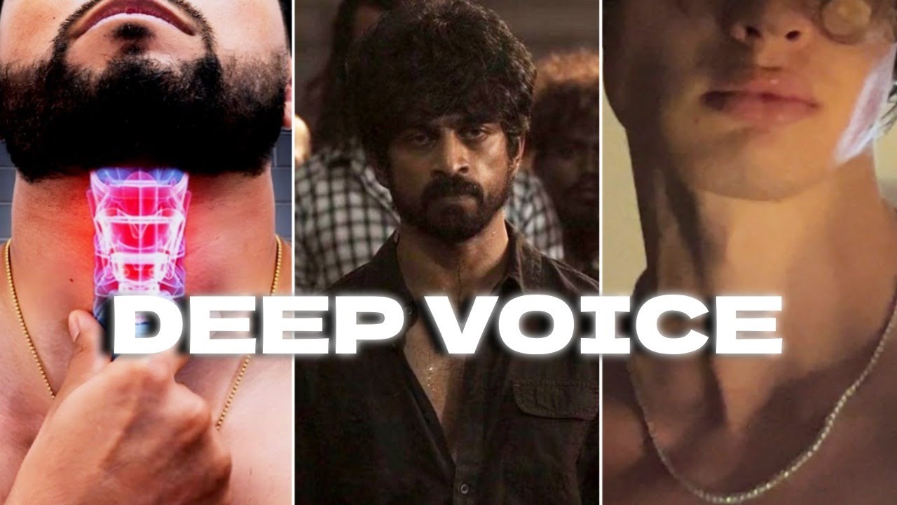 How To Have A Deeper Voice Naturally | Voicemaxing |