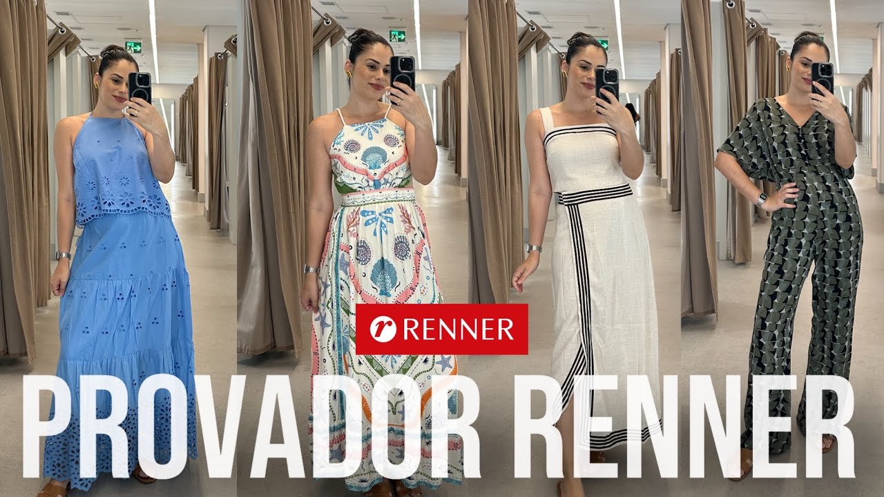 PROVADOR RENNER | NOVIDADES LINDAS bem verão 15% off cupom: ERICA pelo link 