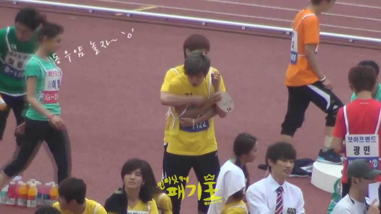 [Fancam] 120710 아이돌스타올림픽 성규 & 동우 (+우현)