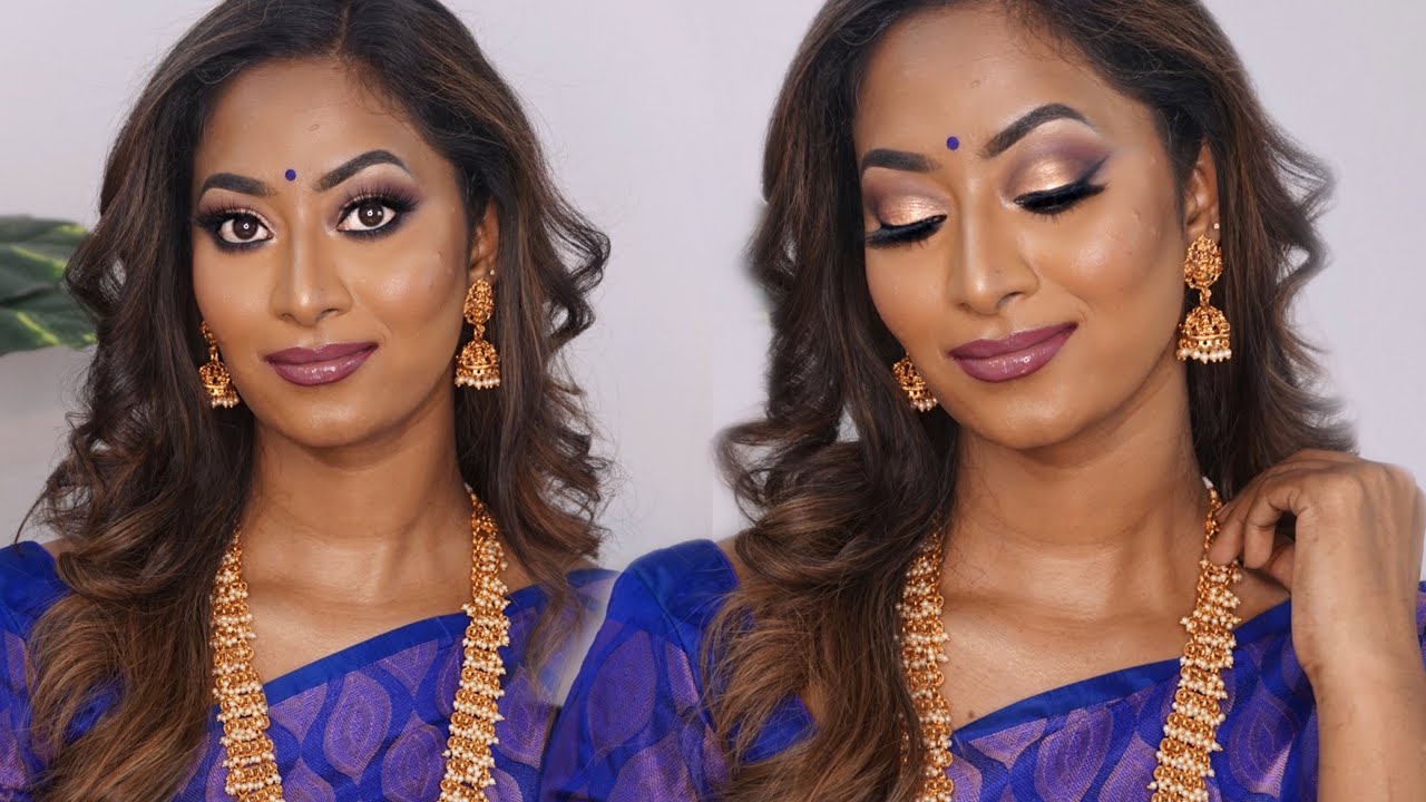 Traditional Self Indian Bridal / Bridesmaid Makeup tutorial ✨