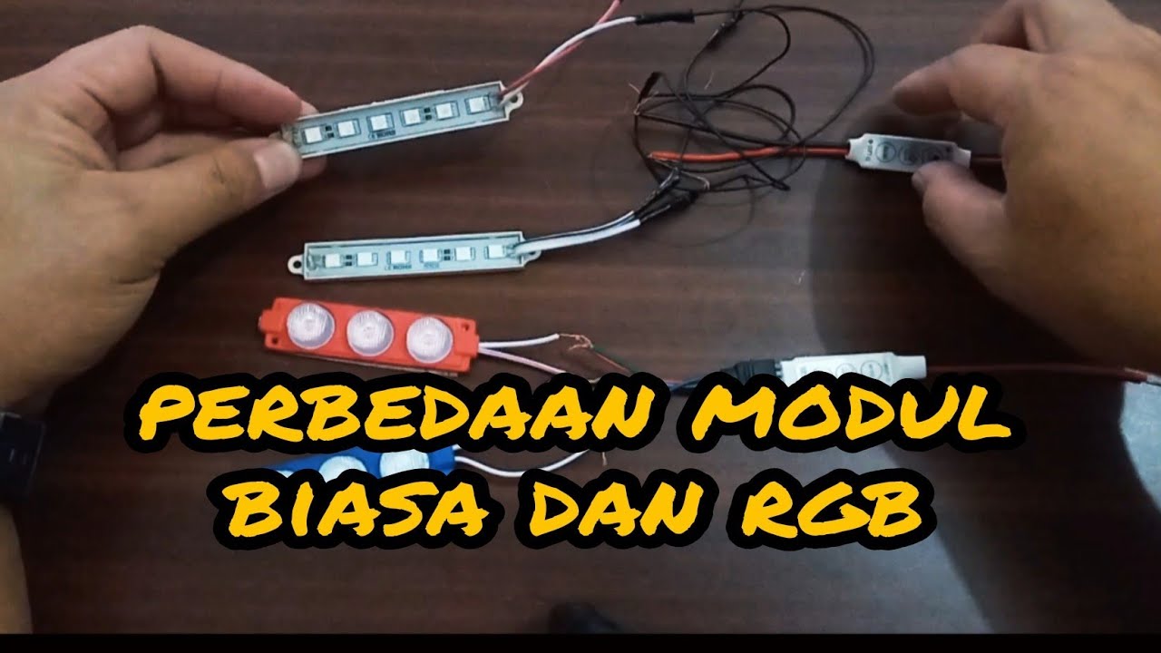 MODUL LAMPU LED BERJALAN