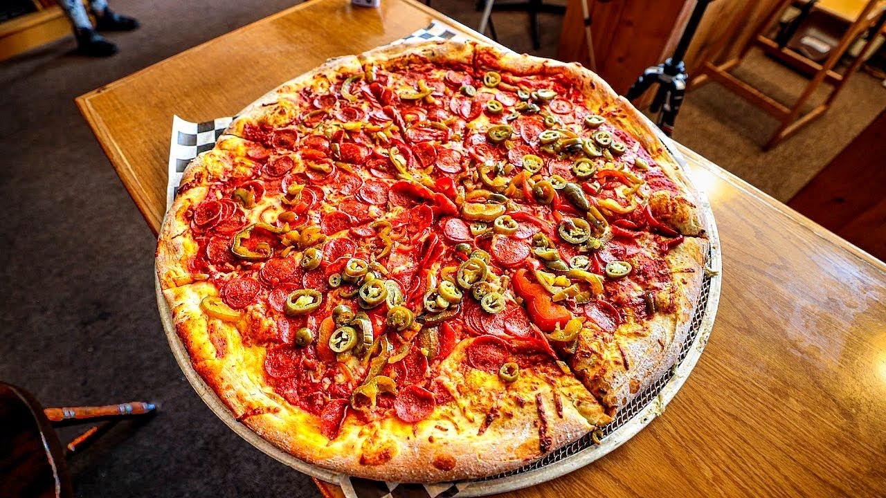 EAT THIS PIZZA FAST ENOUGH AND THEY NAME IT AFTER YOU! | PHILLY EP.4 | BeardMeatsFood