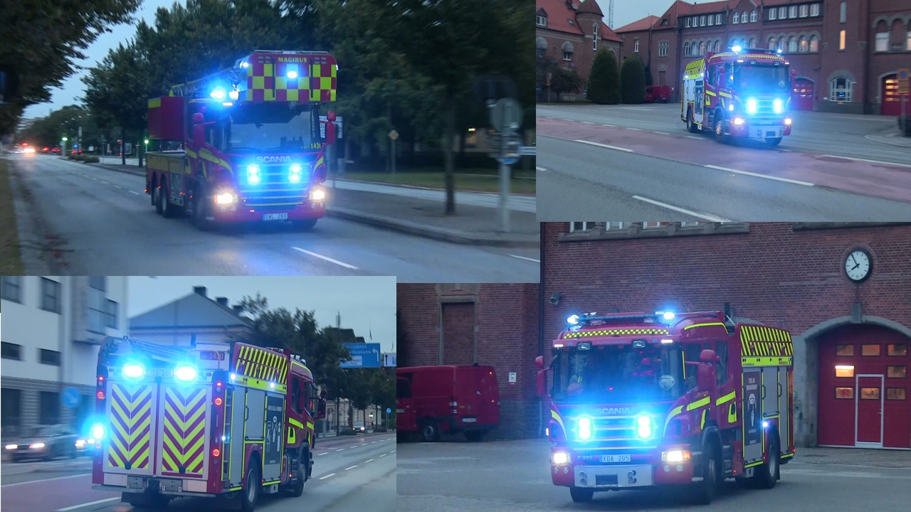 61-1410 + 61-1430 - Räddningstjänsten Syd Malmö