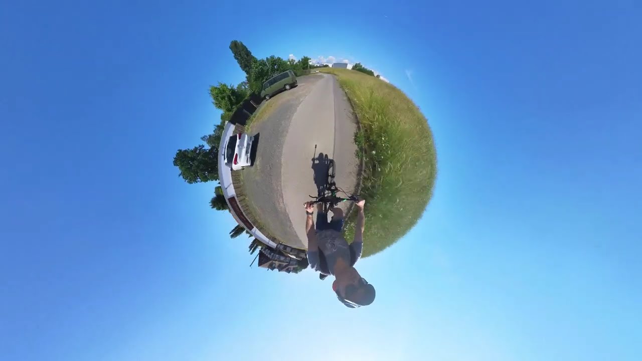 Radtour am Rhein #outdoor #bicycle #rheinhessen #insta360 