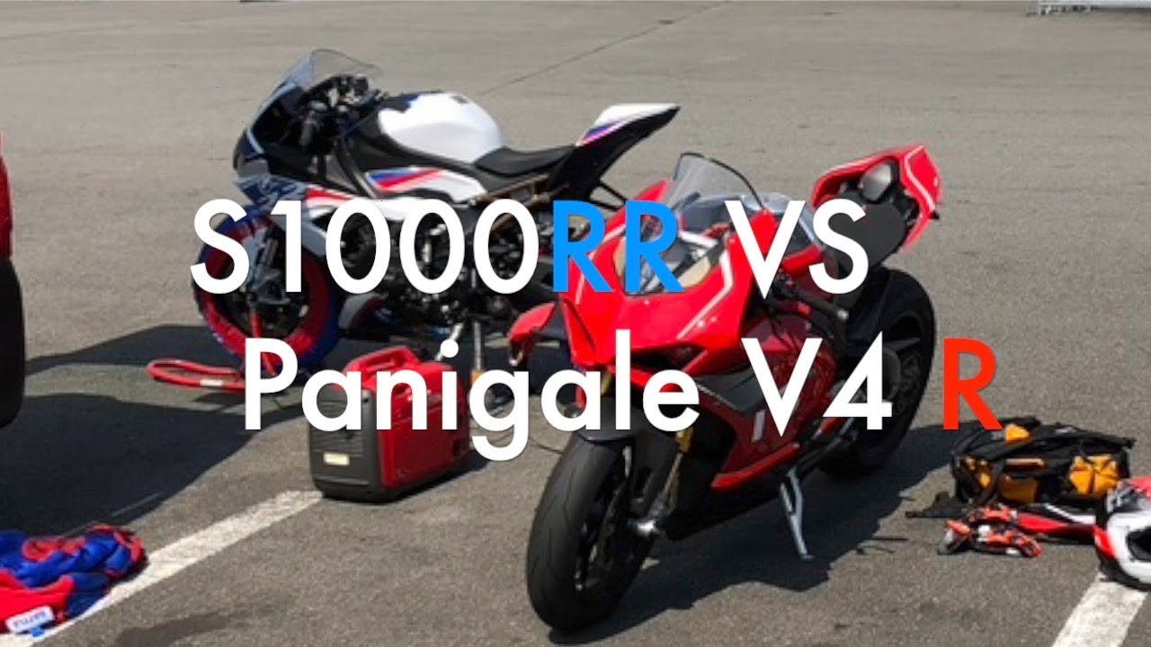 [頂上対決] 2020 BMW S1000RR vs 2019 DUCATI Panigale V4 R [RACING]