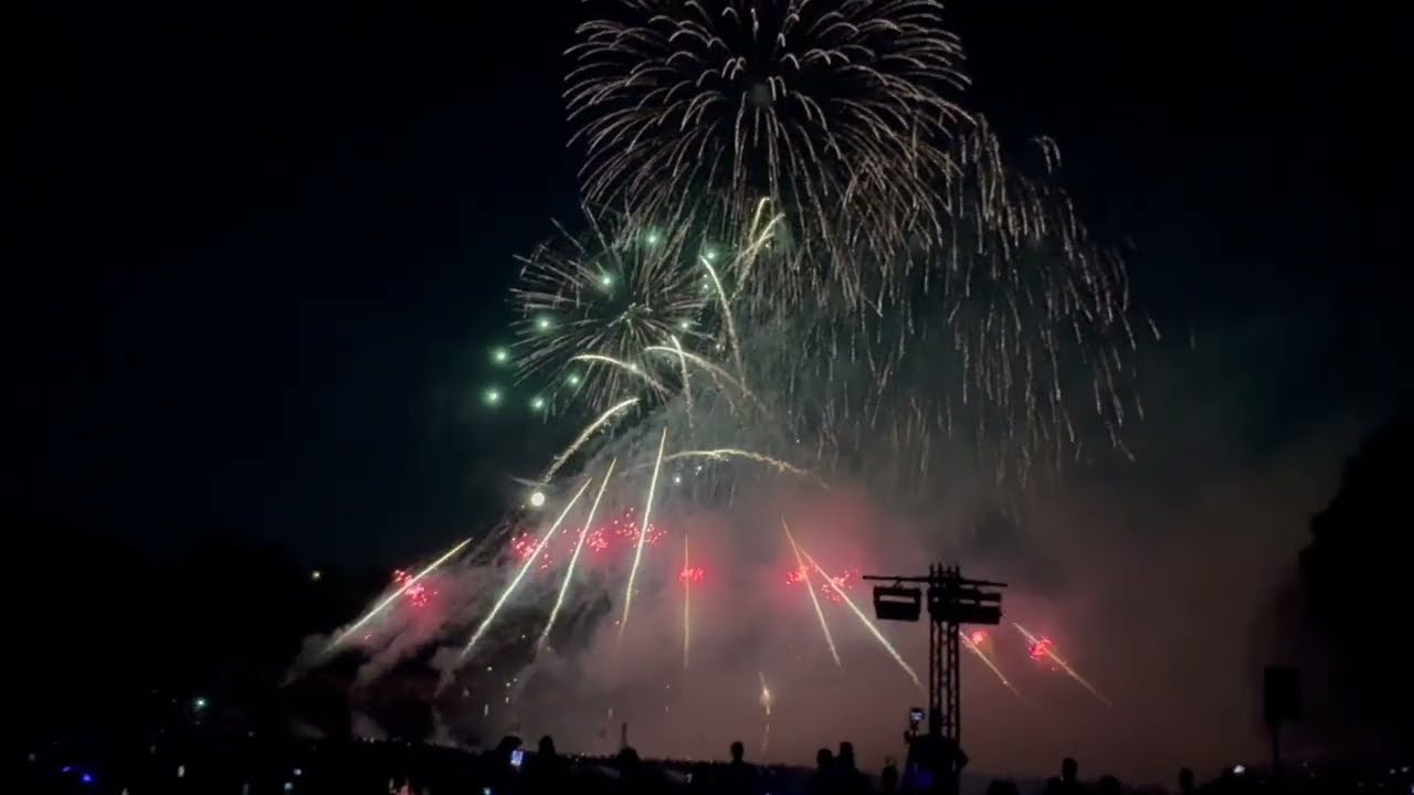 Sommernachtstraum 2024 Feuerwerk im Olympiapark am 20.07.2024 - Teil 3