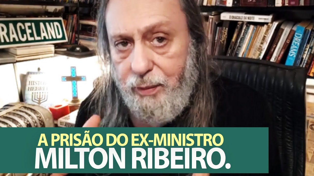 Caio fala sobre o Ex-Ministro Milton Ribeiro, preso anteontem.