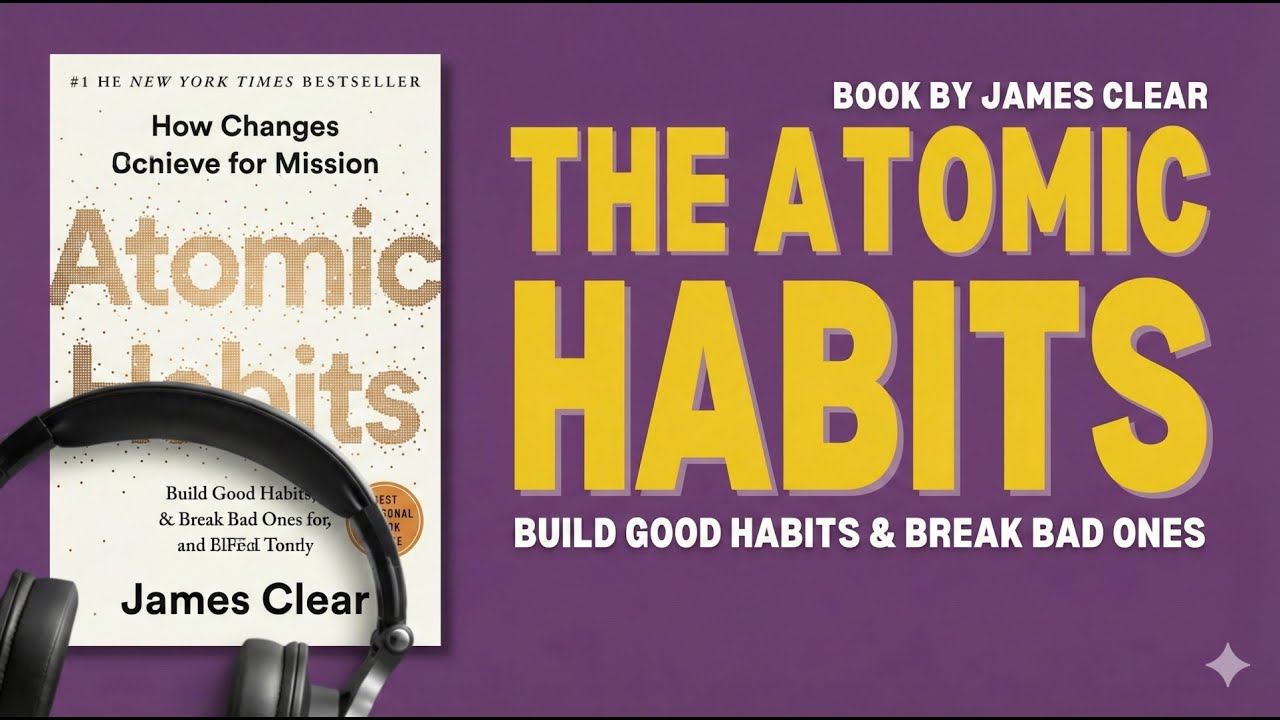 Atomic Habits by James Clear &mdash; Full Audiobook | Build Better Habits & Break Bad Ones | Complete Book