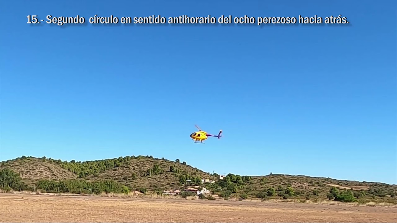 Tabla de vuelo para helicópteros a escala.