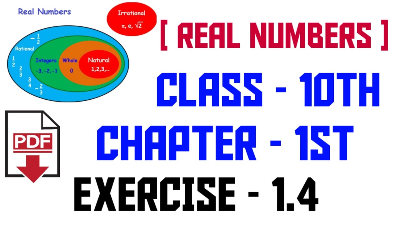 10TH CLASS NCERT BOOK SOLUTION OF MATHEMATICS/ CHAPTER 1ST/REAL NUMBERS/ EXERCISE 1.4