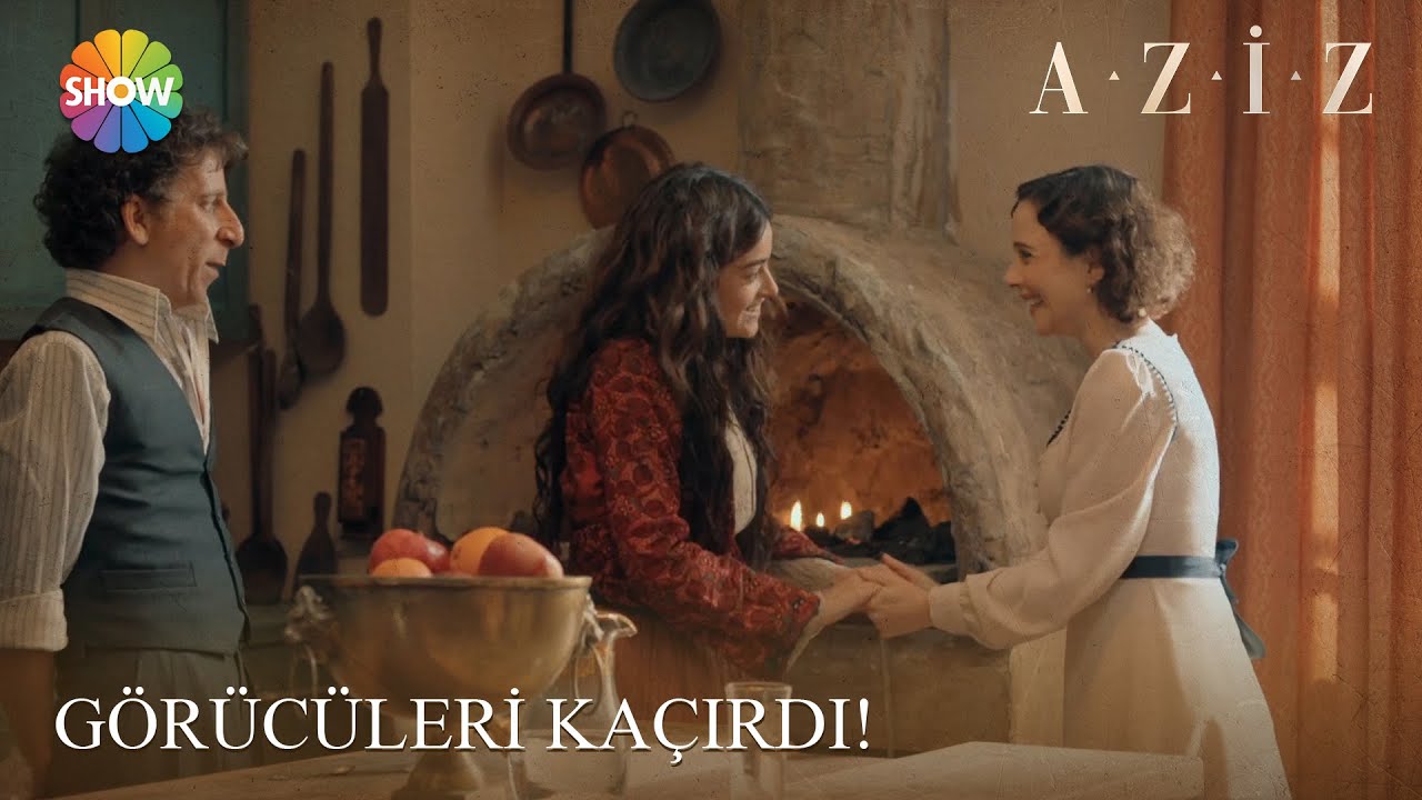 Efnan'ın tuzlu kahvesi Maksude'yi görücüden kurtardı! | Aziz 9. Bölüm