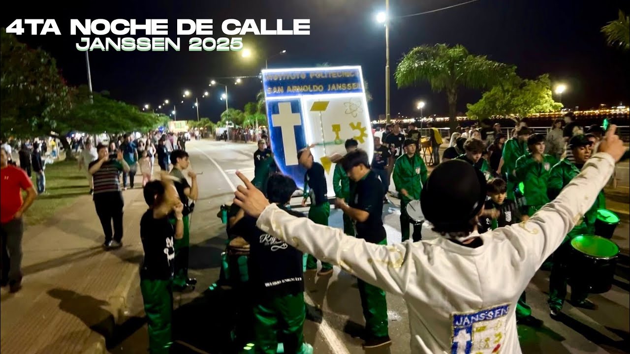 JANSSEN ESTUDIANTINA 2025| 4TA NOCHE DE CALLE