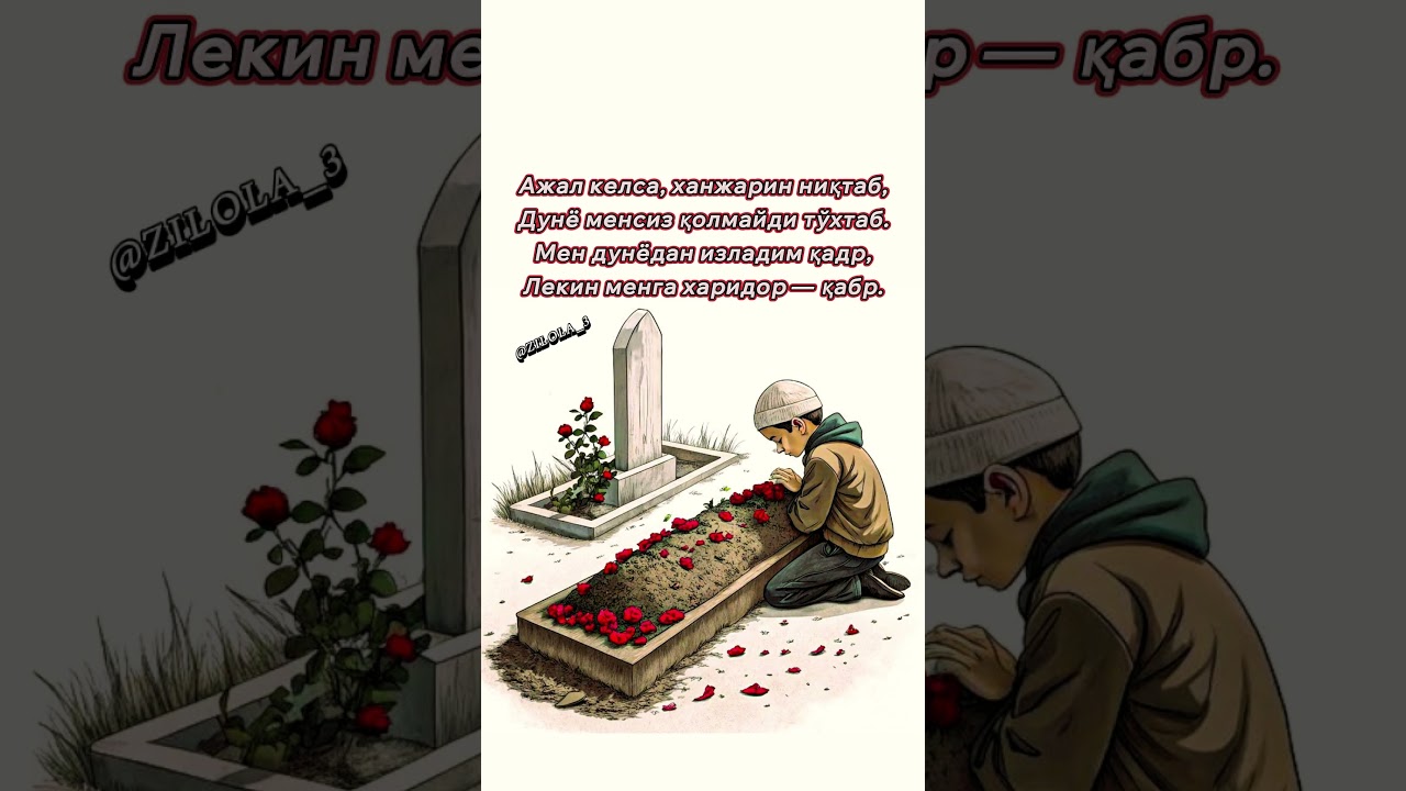 Дунё менсиз қолмайди тўхтаб...#hikmatlisozlar #hayotiy #dua #reels #ilm