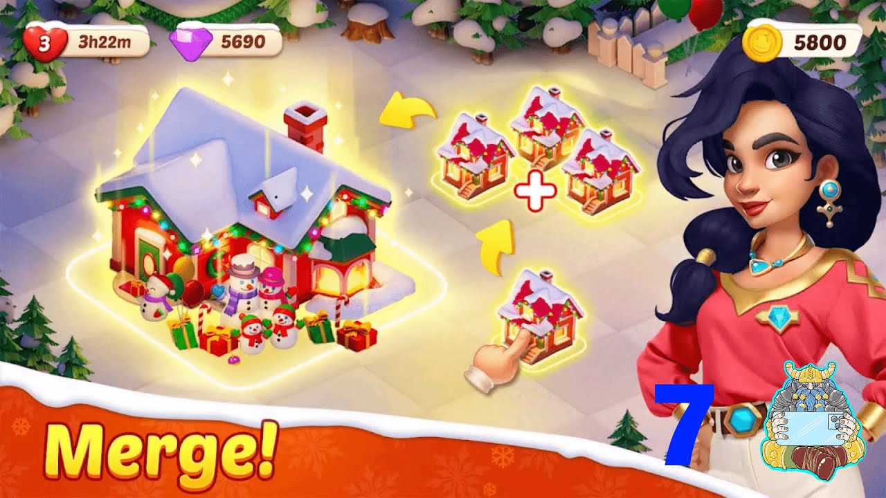 Merge Story..A fantastic journey on the mysterious Dream Garden Island awaits you! Day 7