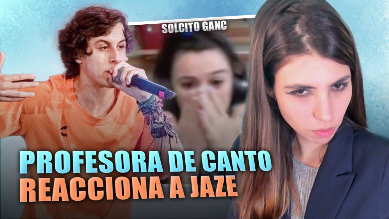 🔥 PROFESORA de CANTO ANALIZA a JAZE - 9 MINUTAZOS de JAZE haciendo FREESTYLE