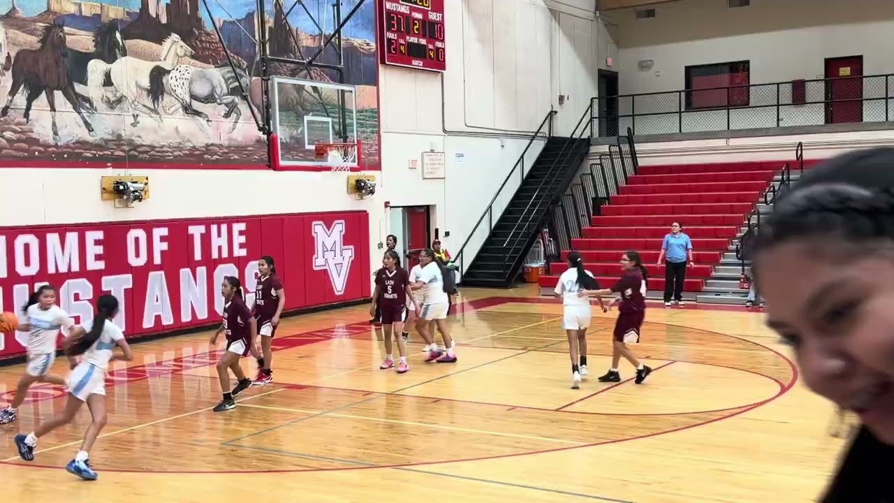MS Girls Basketball | 26 Colts Shoot Out Tsehootsooi MS vs Ganado Part 2