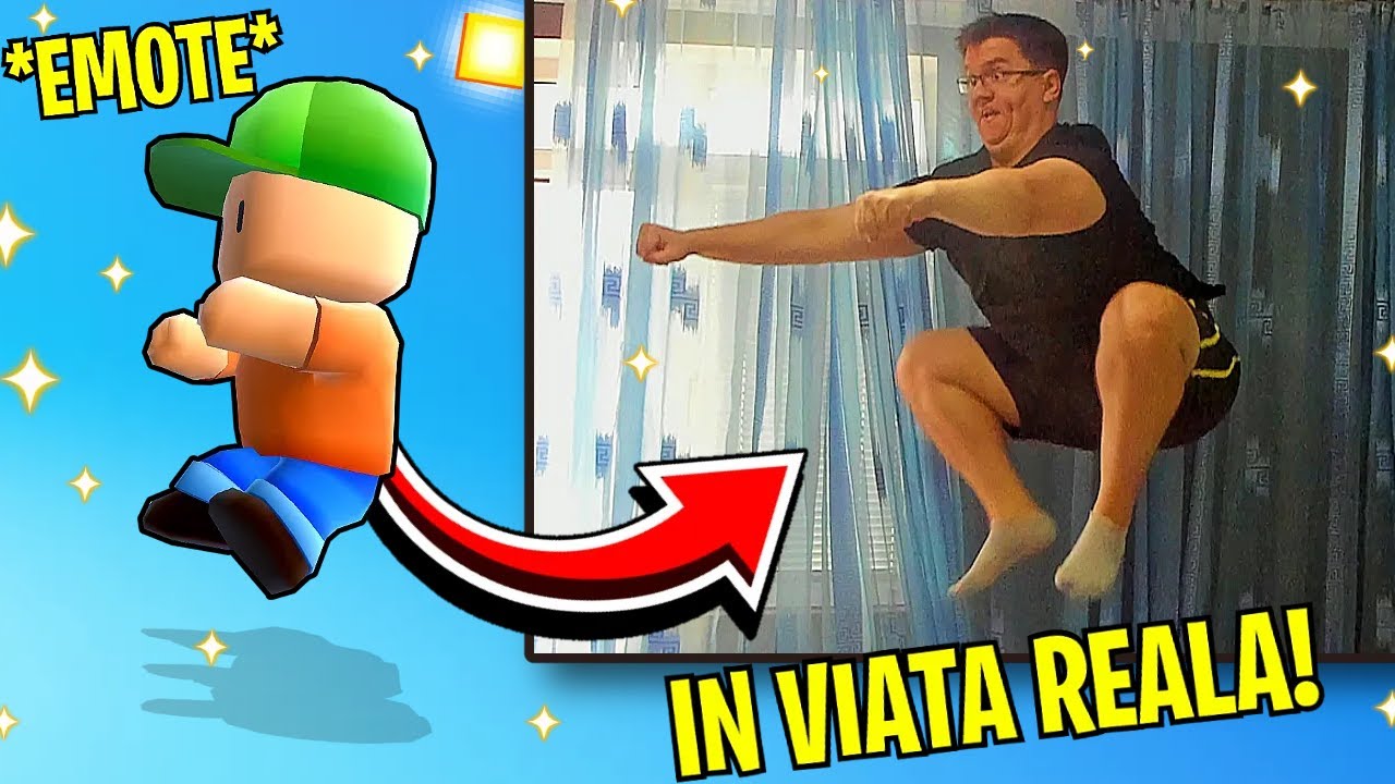 EMOTE-URI din STUMBLE in VIATA REALA! Partea 7