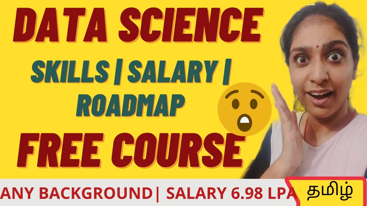DATA SCIENCE ROADMAP Tamil for BEGINNERS 2023😍💯SKILLS,Salary,Free online course| High paying IT Jobs