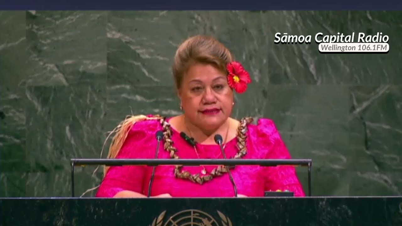 Saunoaga ‘a le Afioga ‘i le Sui Palemia Hon. Mulipola Anarosa Ale Molio’o - Mālō ‘Aufa’atasi