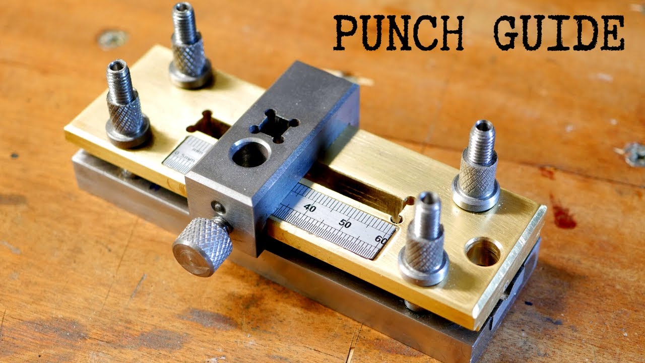 Letter punch guide : aim the line and write everything straight! Punzonatura