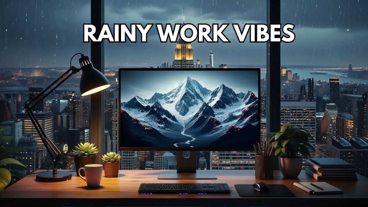 Rain LoFi 🌧️ Background Music for Work, Study & Calm Focus