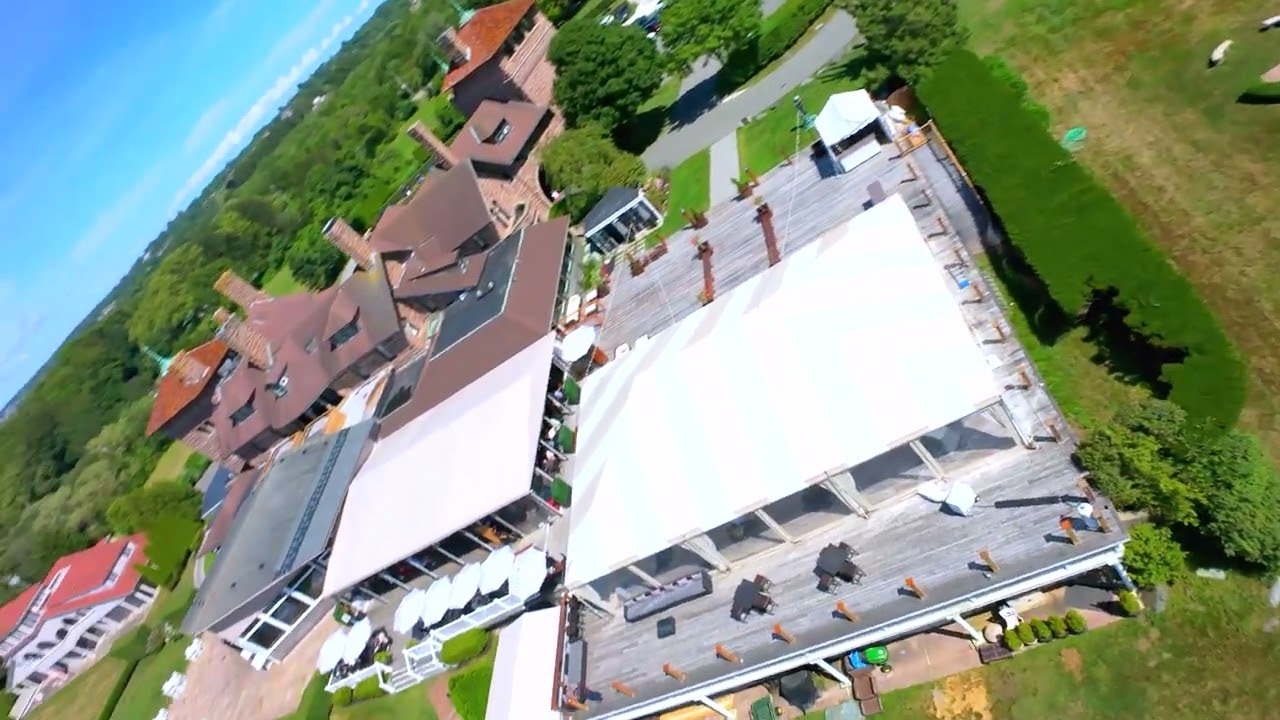 OceanCliff Newport RI | Stunning Aerial Tour by Lux Lens RI | Coastal Wedding Venue Views