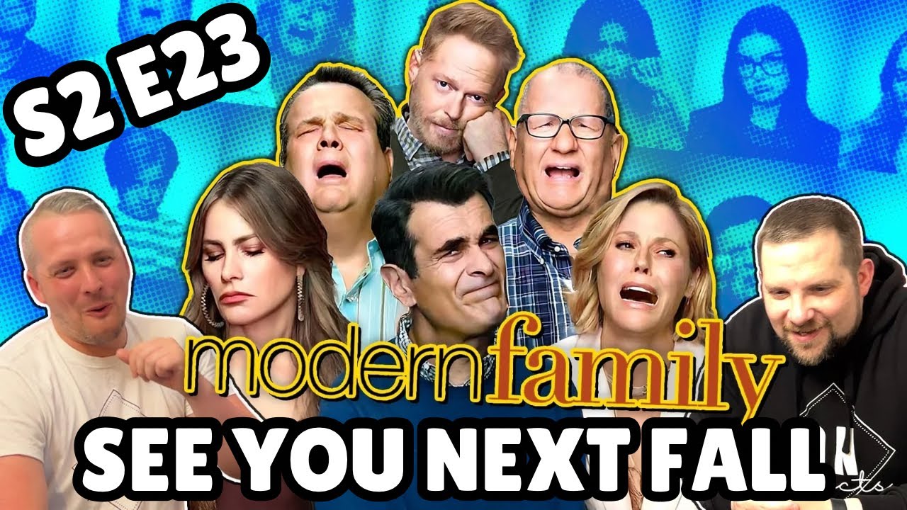 British Guys HILARIOUS Modern Family Reaction | Season 2 Episode 23 (See You Next Fall)