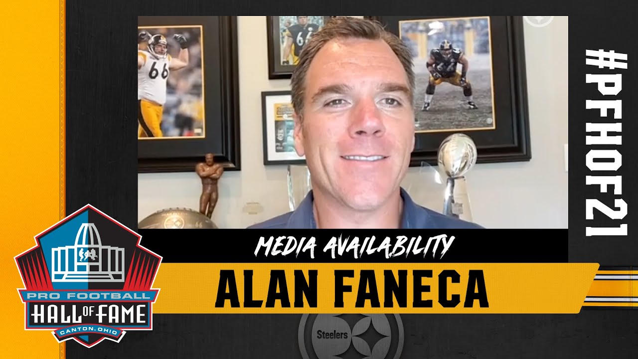 Alan Faneca on being inducted into the Pro Football Hall of Fame | Pittsburgh Steelers