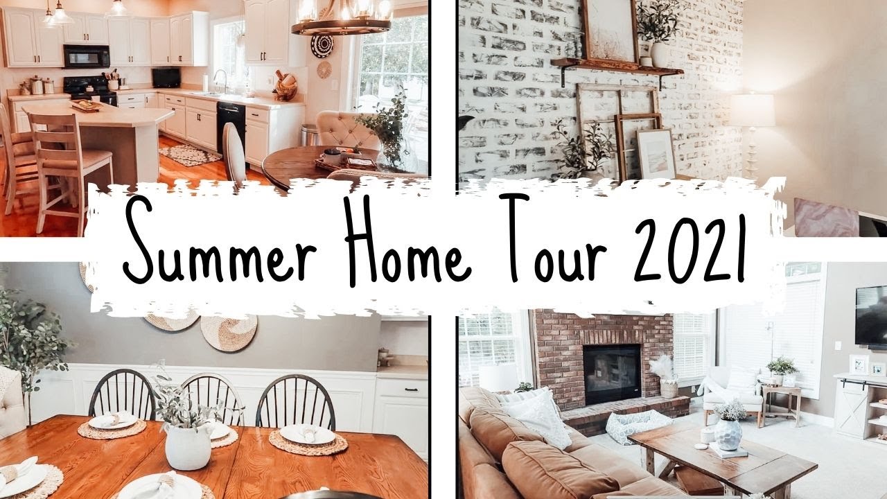 *NEW* SUMMER 2021 HOME TOUR | RUSTIC MODERN DECOR IDEAS