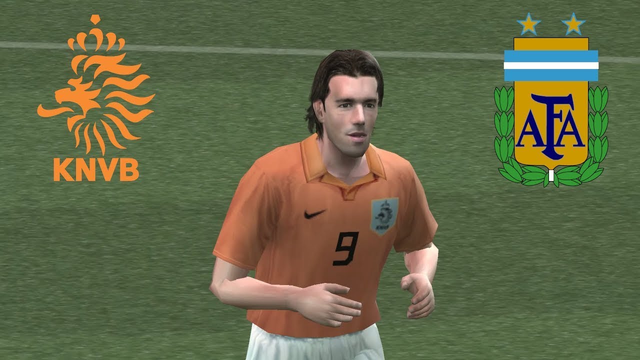 Netherlands vs Argentina - PES 6 (PC)