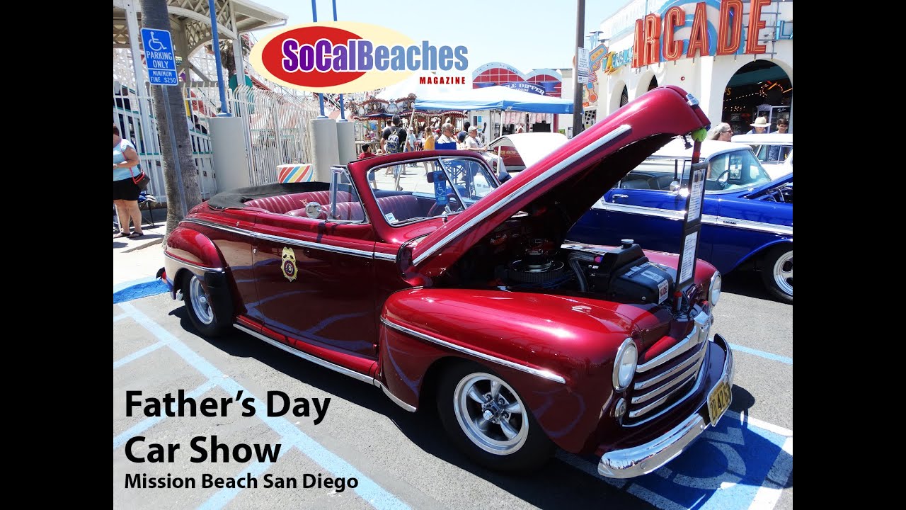 Hot Rods, Muscle Cars, Classic Cars at Mission Beach