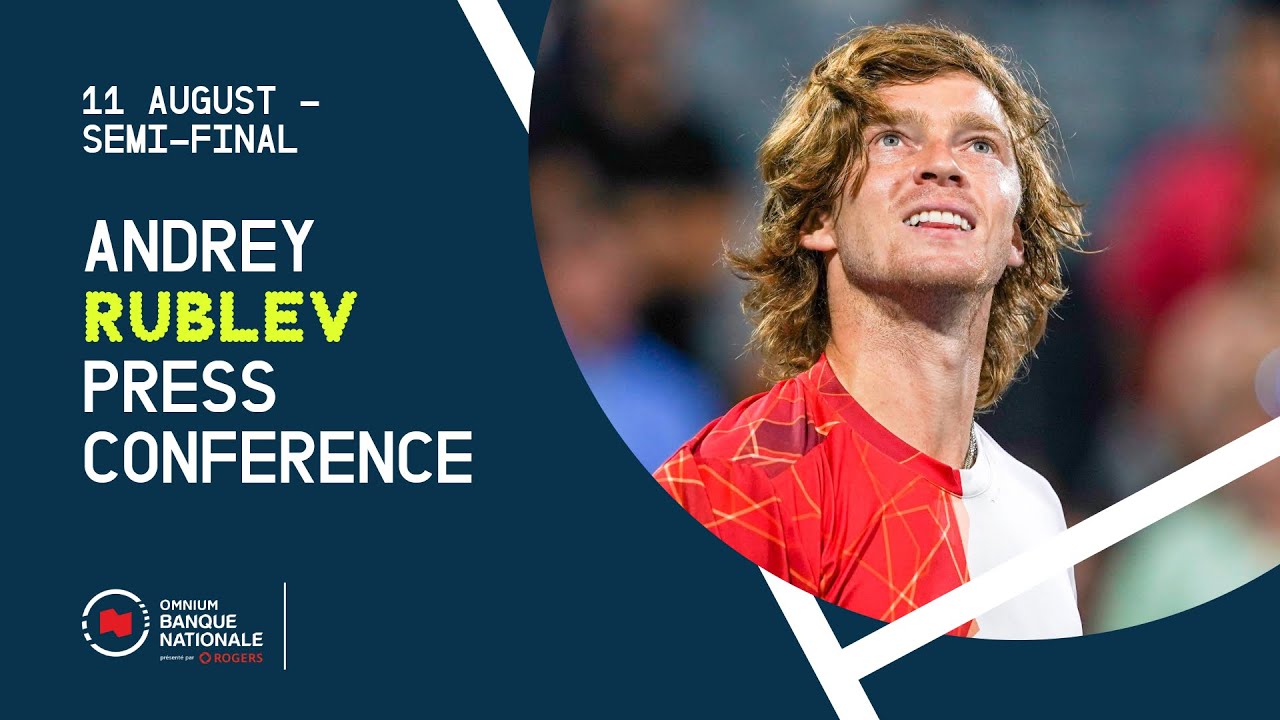 PRESS CONFERENCE | ANDREY RUBLEV - SEMI-FINAL | #OBN24