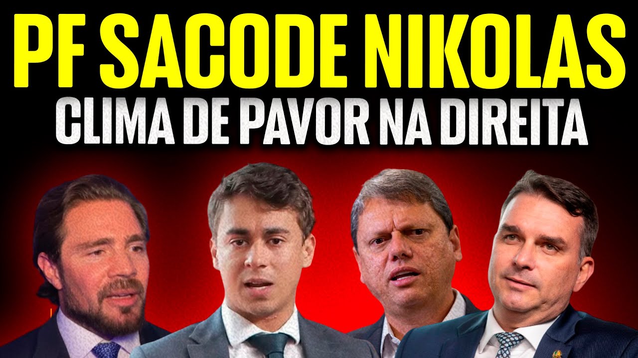 BOMBA! PF DESCOBRE CONEXÕES DE INFLUENCIADORES LIGADA A VORCARO, TARCÍSIO, NIKOLAS E FLÁVIO!