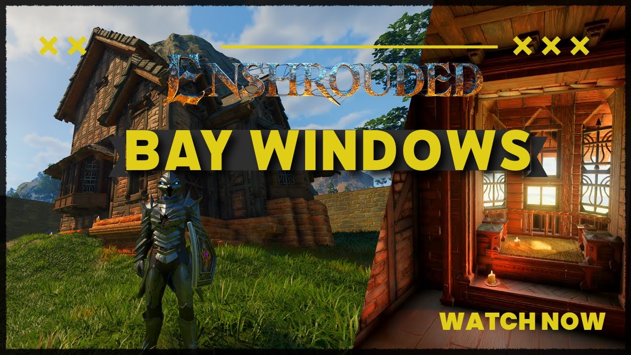 How to Build Bay Windows | Enshrouded