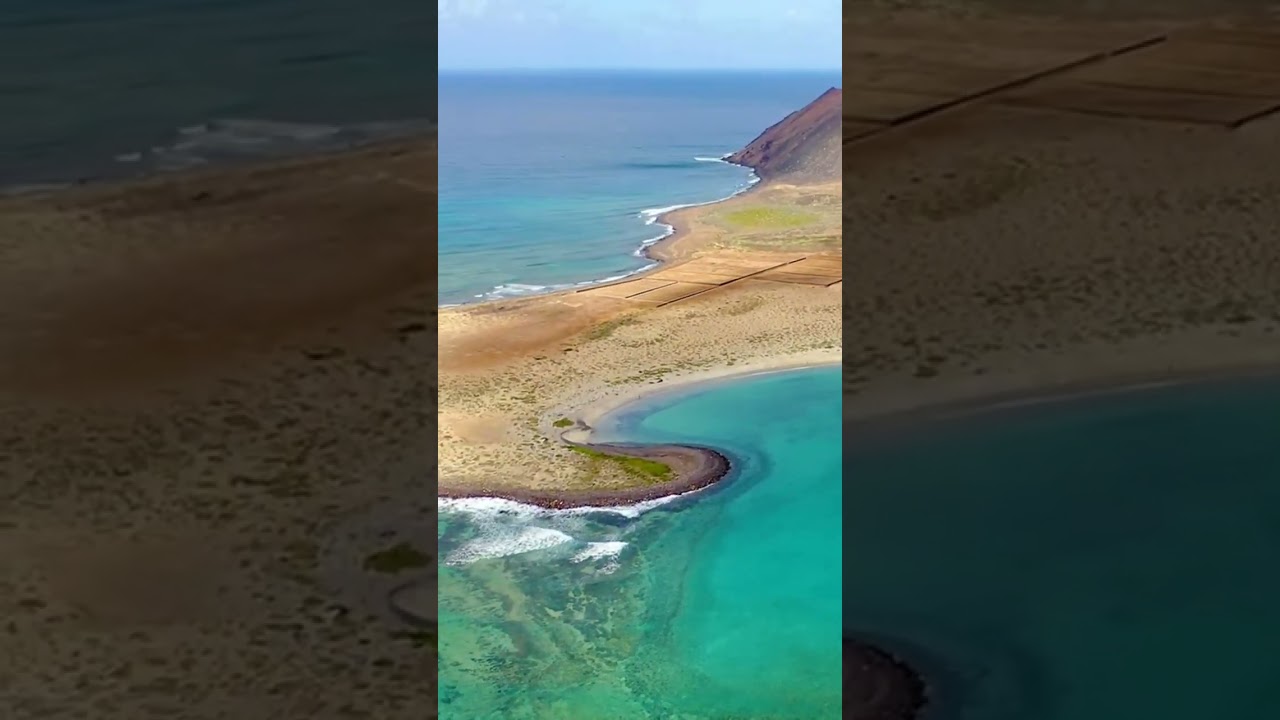 Playa de La Caleta, Isla de Lobos. Fuerteventura.