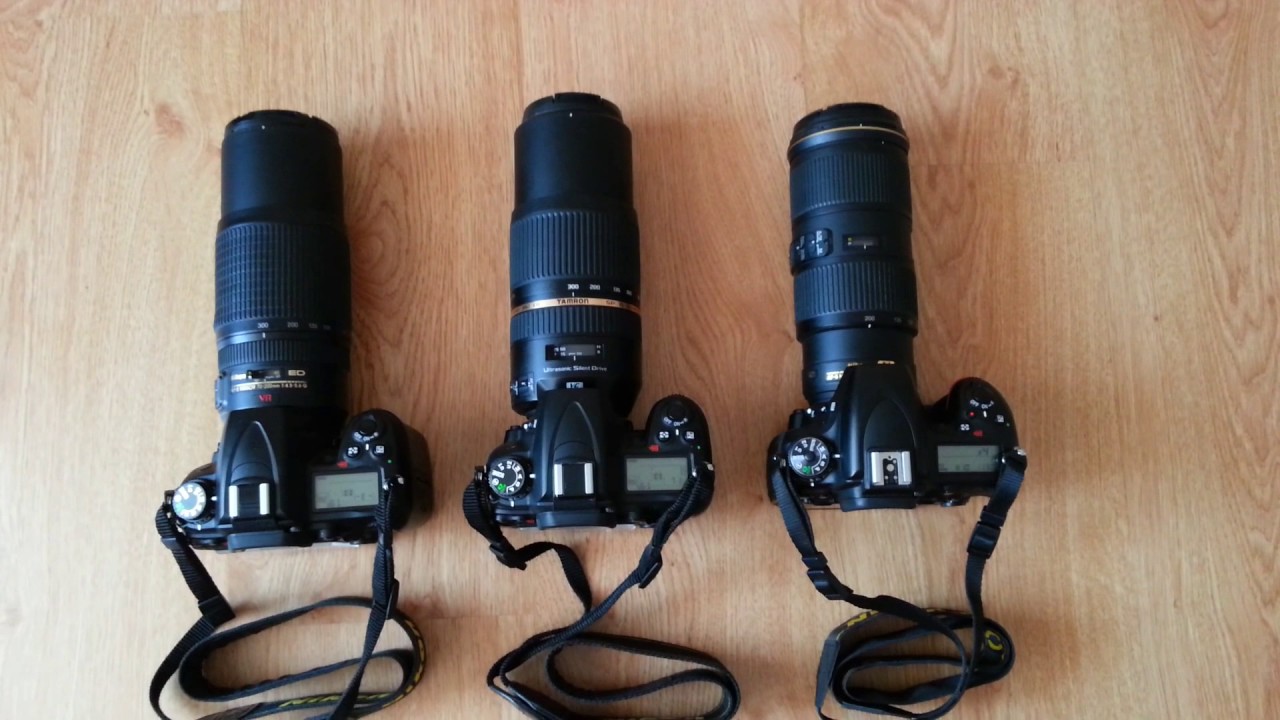 Autofocus Test Nikon 70-300 VR vs Tamron 70-300 VC vs Nikon 70-200 VR F4