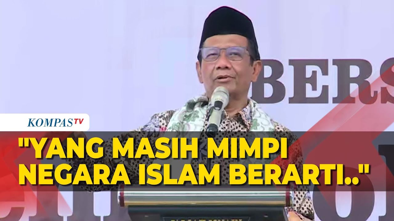 [FULL] Kuliah Politik Mahfud MD di Pesantren Sukabumi, Bahas Negara Islam hingga Hukum RI