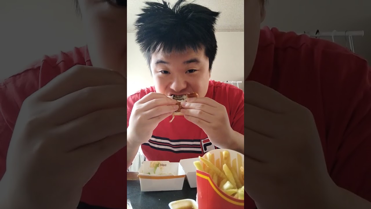 Mcdonalds mukbang