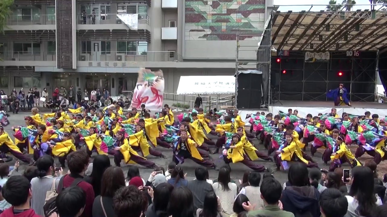 20161118長崎大学突風　長大学祭　風興し