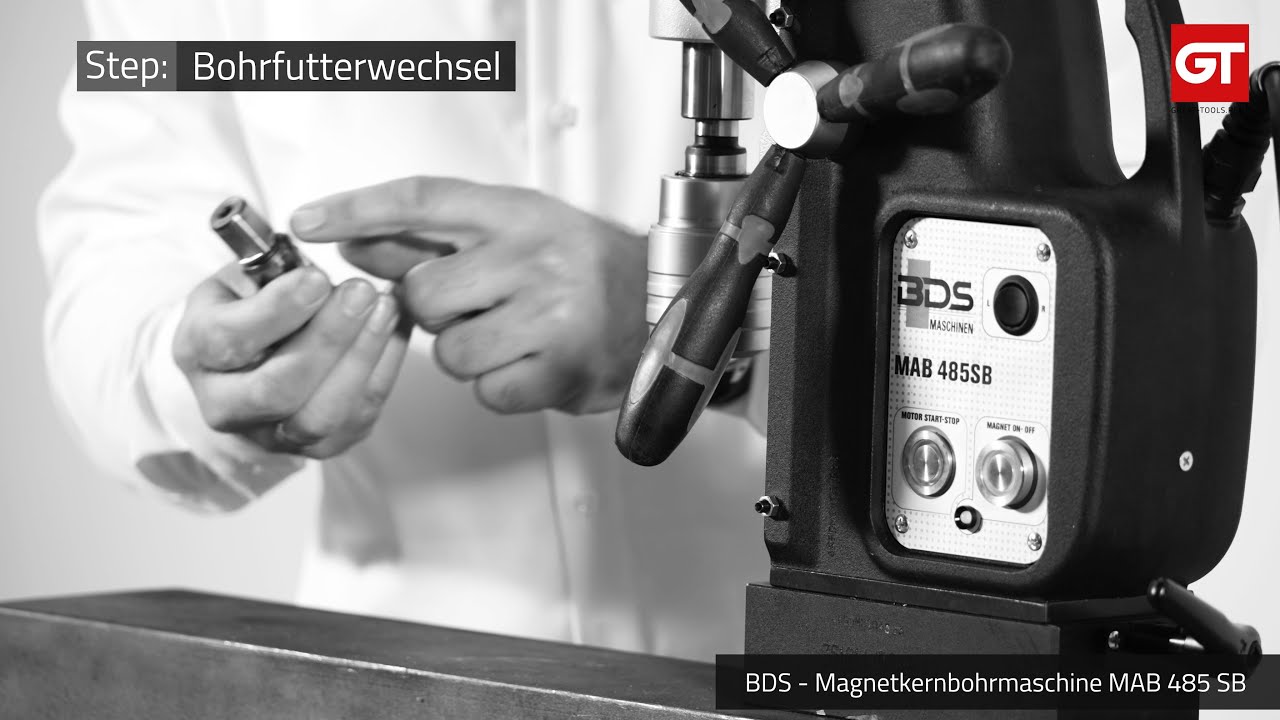 GT Erklärvideo - BDS MAB 485 SB Magnet Kernbohrmaschine