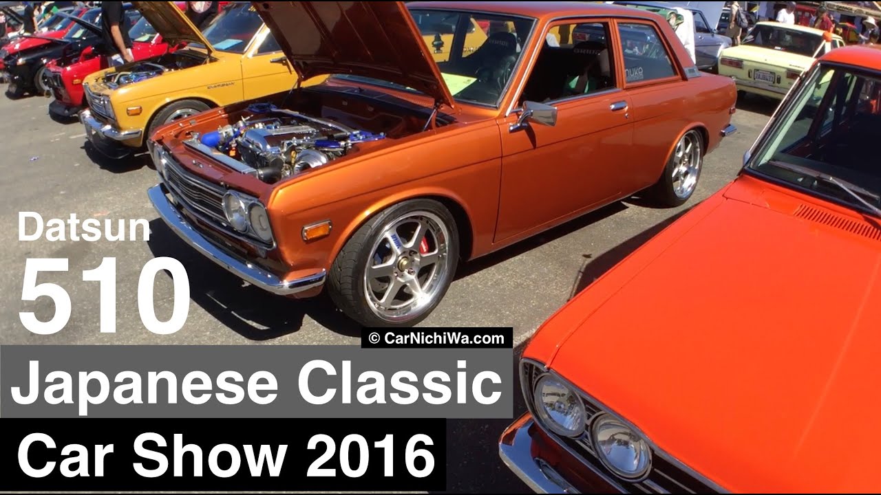 Datsun 510 | 2016 Japanese Classic Car Show | CarNichiWa.com